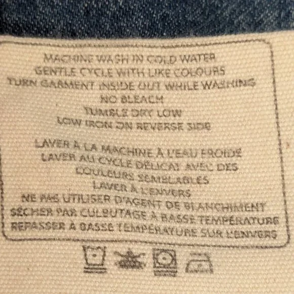 High Waist Jean Shorts - Picture 5 of 5